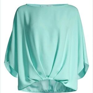 Trina Turk Turquoise Blue Blouse
